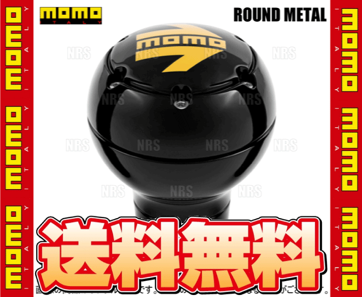 MOMO モモ ROUND METAL BLACK ラウンド メタル ブラック アルミニウム