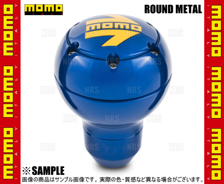 MOMO モモ ROUND METAL BLUE ラウンド メタル ブルー アルミニウム