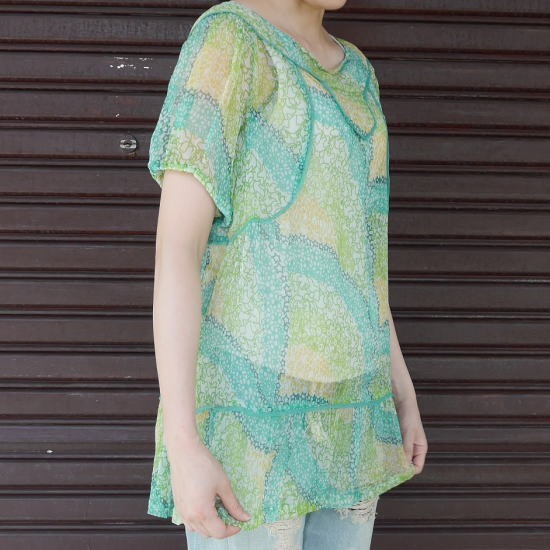 BINDU　ドリーミーシフォンブラウス 全2色 BINDU ドリーミーシフォンブラウス 全2色 : 輸入雑貨屋 BON ETO