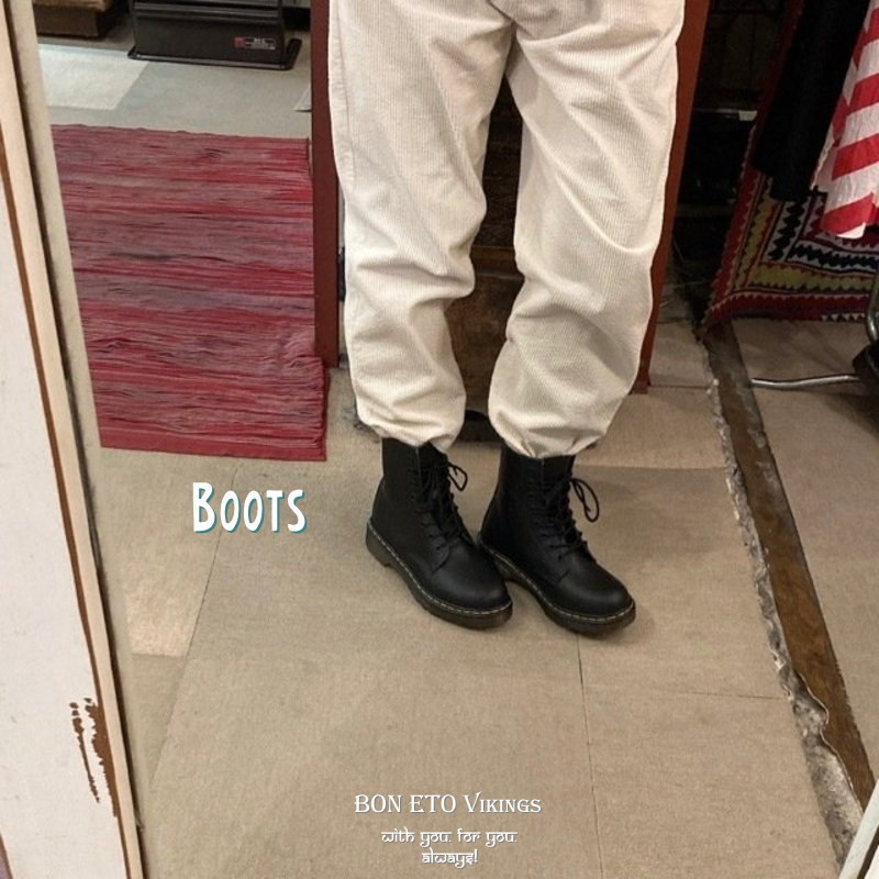 ガムソールレザースニーカー ブラック : 輸入雑貨屋 BON ETO