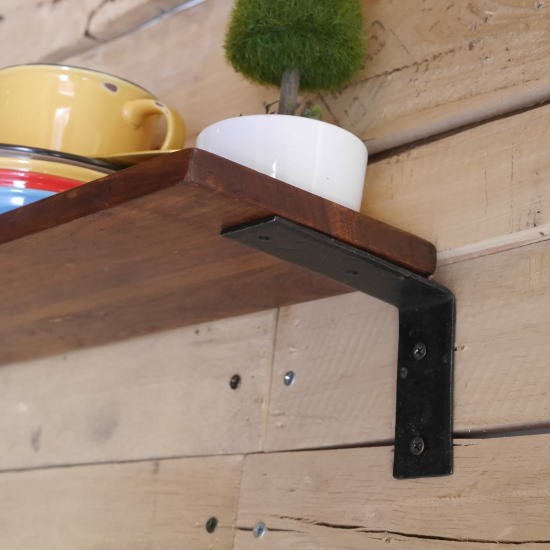 アイアンシンプル棚受け(L) : 輸入雑貨屋 BON ETO Vikings - 通販