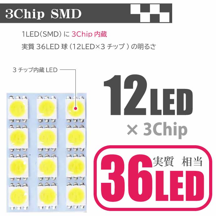 12連LEDルームランプ T10×31mm BA9S(G14) ホワイト1個 板型LEDルーム球 明るいSMD ルームライト 爆光LED as34 :  ase-1004-034 : AVAIL - 通販 - Yahoo!ショッピング