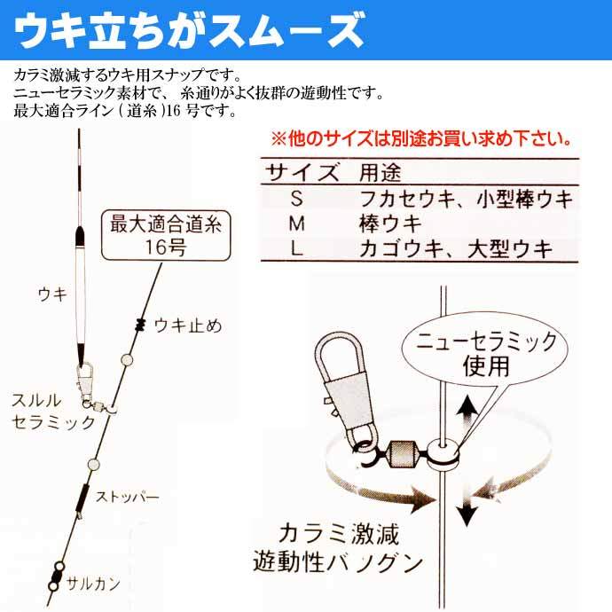 堅実な究極の HP ネコポス 対象商品 メール便 ウキ止め用品 DUEL スルルセラミック