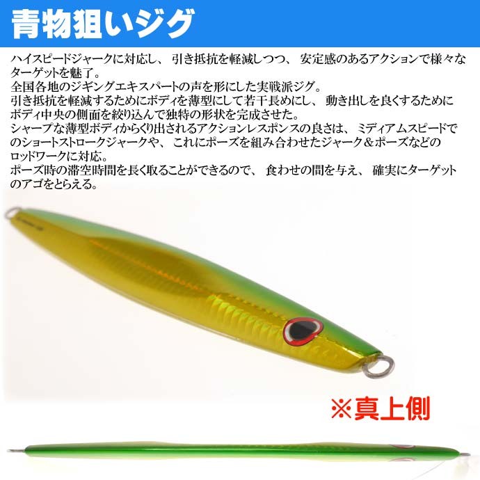 DAIWA（ダイワ） ソルティガ リーフ メタルジグ SHグリーンゴールド