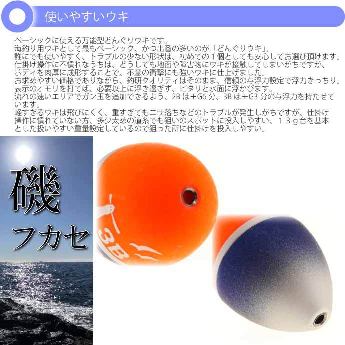T.I.D TYPE-Dg どんぐりウキ B 13.4g 釣研 フカセ釣り ウキ