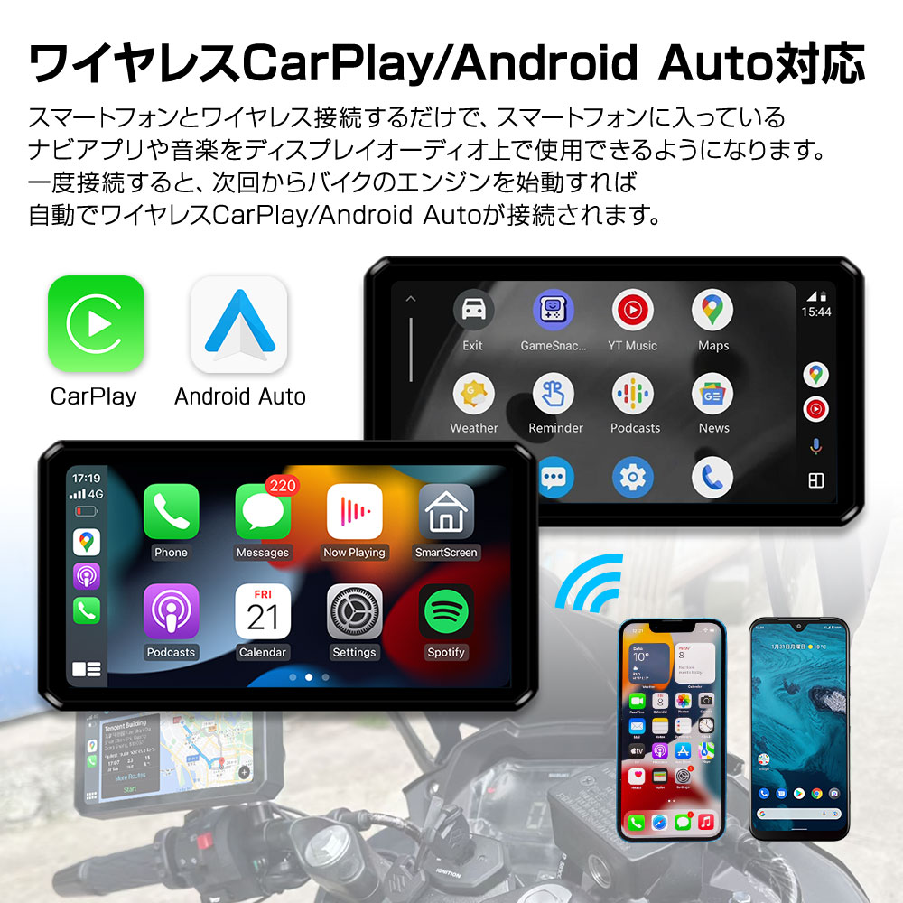 バイク用モニター