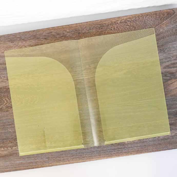 クリアファイル ツインキャリーファイル A4 TC-A4 イエロー 10枚入