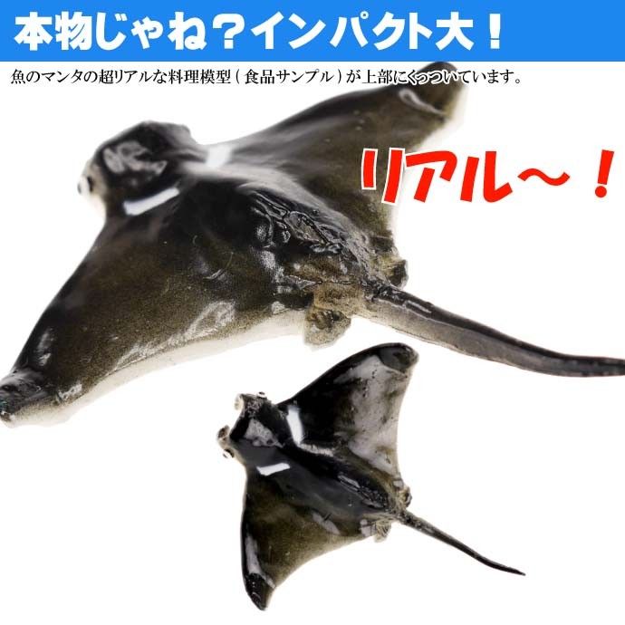 マンタ おもしろマグネット 食品サンプル風 店舗 事務所 色々 マンタ おもしろマグネット 食品サンプル風 店舗 事務所 色々