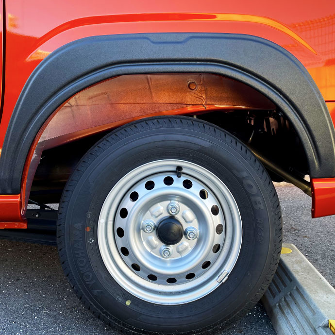 DAIHATSU ハイゼットカーゴ アトレー S700系 オーバーフェンダートリム