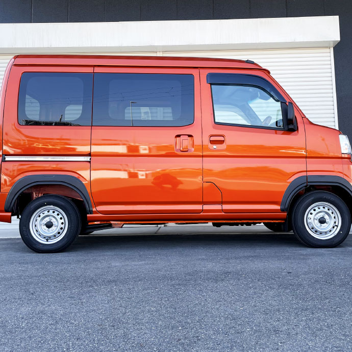 ダイハツ ハイゼットカーゴ アトレーワゴン S700 車検対応オーバーフェンダー DAIHATSU ハイゼットカーゴ アトレー S700系 オーバーフェンダートリム