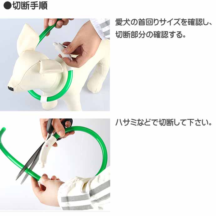 USB充電式 LEDライト首輪