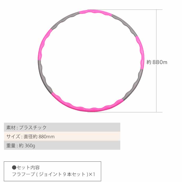フラフープ エクササイズ ダイエット