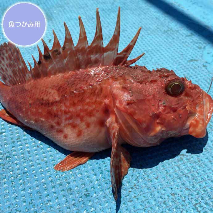 フィッシングタオル カラビナ付き 釣りタオル