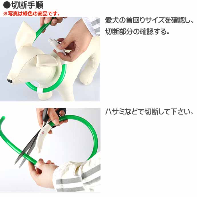 USB充電式 LEDライト首輪