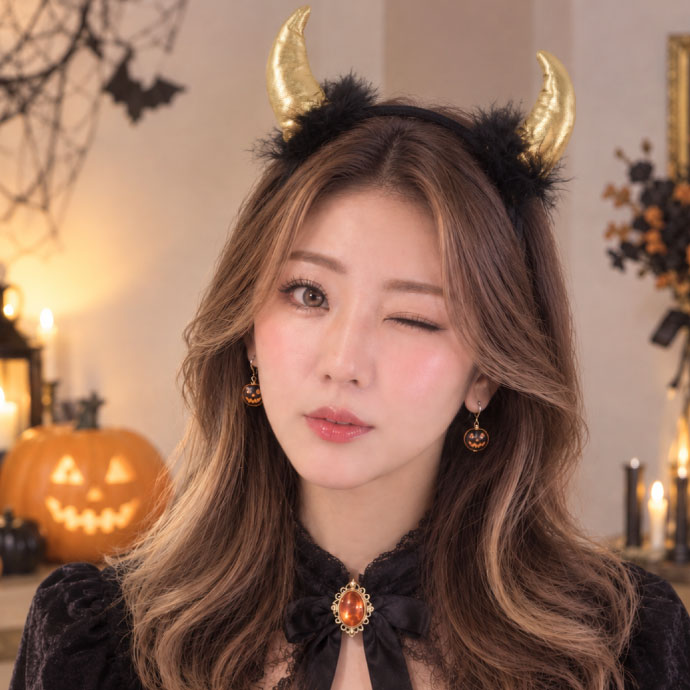 悪魔の角 デビルホーン カチューシャ
