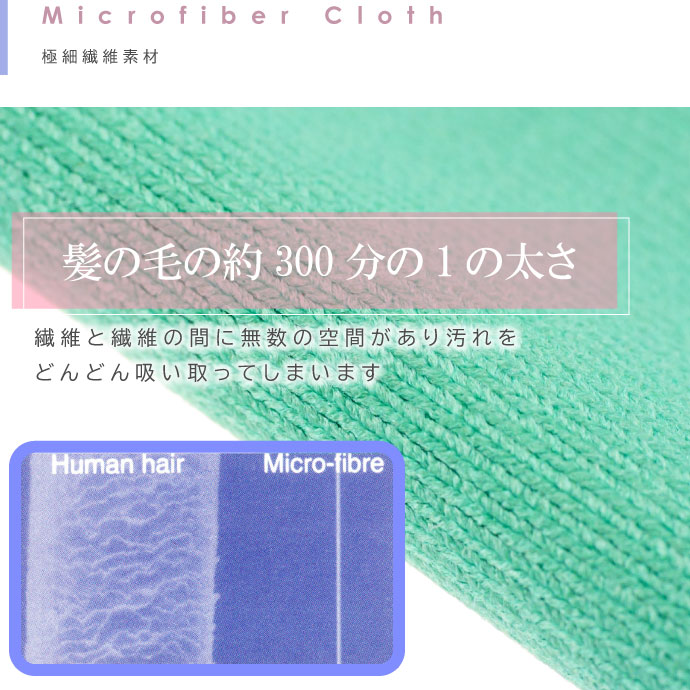 二度拭き不要タオルガラスクリーン