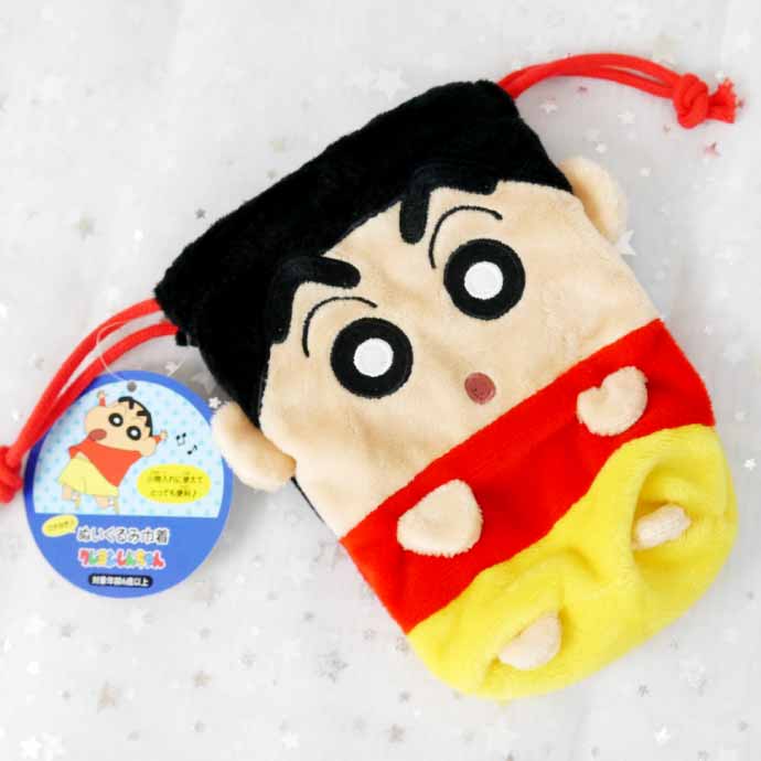 クレヨンしんちゃん ぬいぐるみ巾着