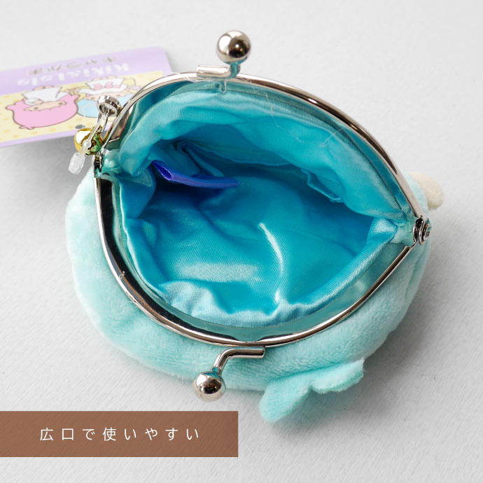 サンリオ   キキララ   パフポフ　がま口　長財布　激レア パフポフ長財布 レア キキララ サンリオ がま口財布 リトル