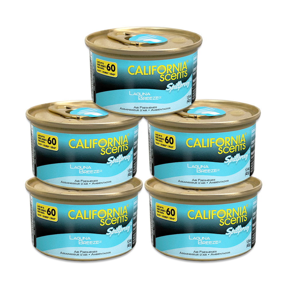 カリフォルニアセンツ エアフレッシュナー 5個セット(全9種) 芳香剤 置き型 セット売り 車 部屋 缶 西海岸 USA アメリカ いい香り | CALIFORNIA scents | 05