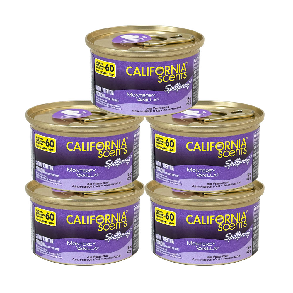 カリフォルニアセンツ エアフレッシュナー 5個セット(全9種) 芳香剤 置き型 セット売り 車 部屋 缶 西海岸 USA アメリカ いい香り | CALIFORNIA scents | 06