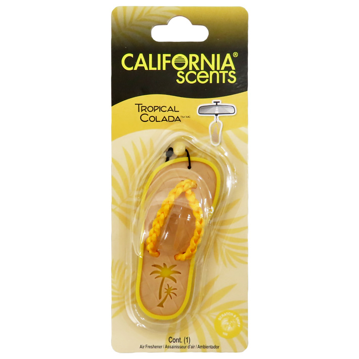カリフォルニアセンツ サンダル エアフレッシュナー CALIFORNIA SCENTS 芳香剤 ヤシの木 南国 ハワイ Hawaii 西海岸 インテリア 車 部屋 吊り下げ |  | 03