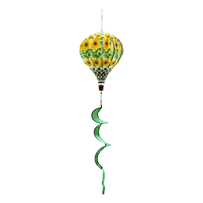 エアバルーン スピナー サンフラワー Garden ひまわり ガーデン 庭 気球 大きい 飾り 吊り下げ スピン 回転 回る 装飾 目印 鳥避け｜abspec｜02