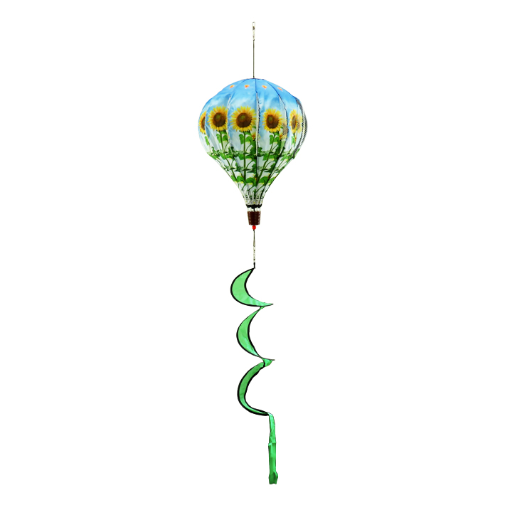 エアバルーン スピナー サンフラワー Garden ひまわり ガーデン 庭 気球 大きい 飾り 吊り下げ スピン 回転 回る 装飾 目印 鳥避け｜abspec｜03
