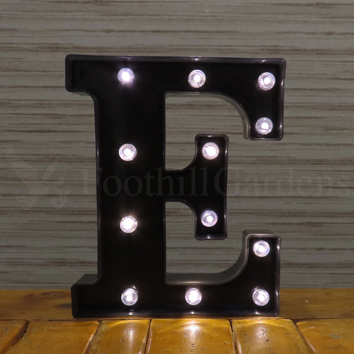 ブラック マーキーサイン アルファベット LED ライト 英字 文字 電池式 ブラック マーキーサイン アルファベット LED ライト 英字 文字 電池式