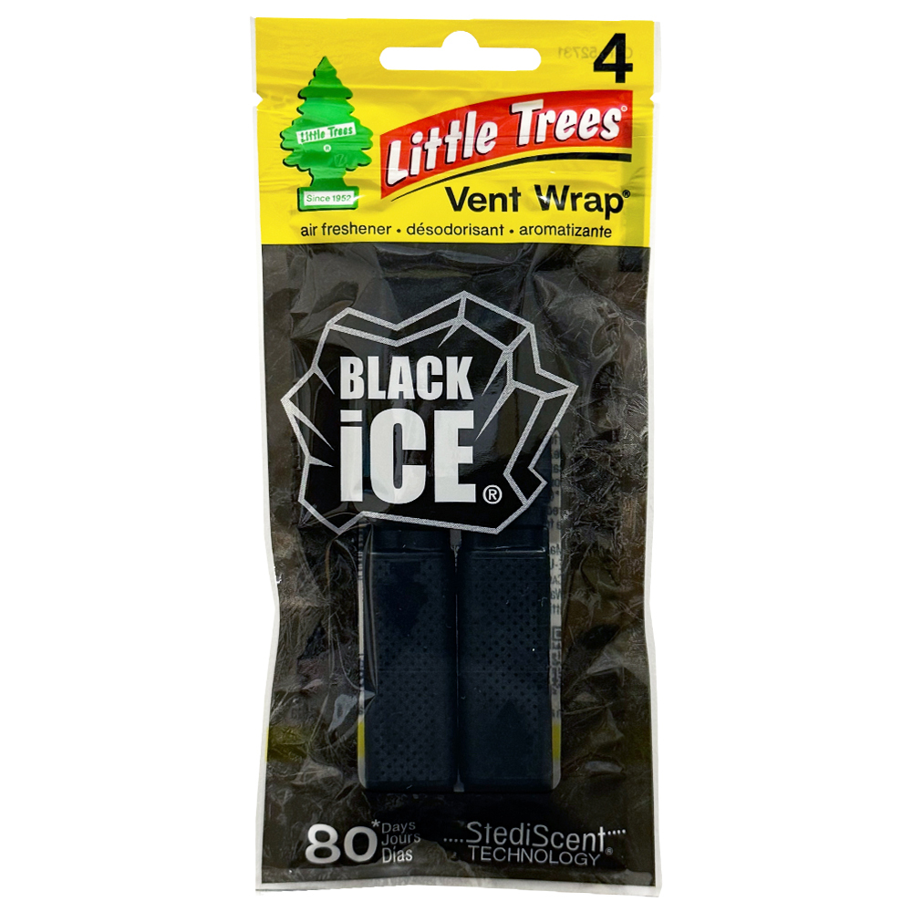 リトルツリー ヴェントラップ エアフレッシュナー (全8種) LittleTrees Vent Wrap 芳香剤 車 車載 車用 自動車 エアコン 送風口 クリップ 手軽 取付 | Little Trees | 01