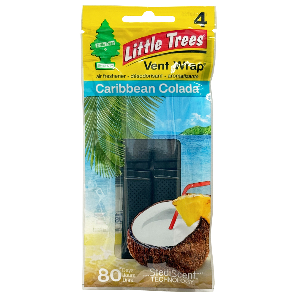 リトルツリー ヴェントラップ エアフレッシュナー (全8種) LittleTrees Vent Wrap 芳香剤 車 車載 車用 自動車 エアコン 送風口 クリップ 手軽 取付 | Little Trees | 02