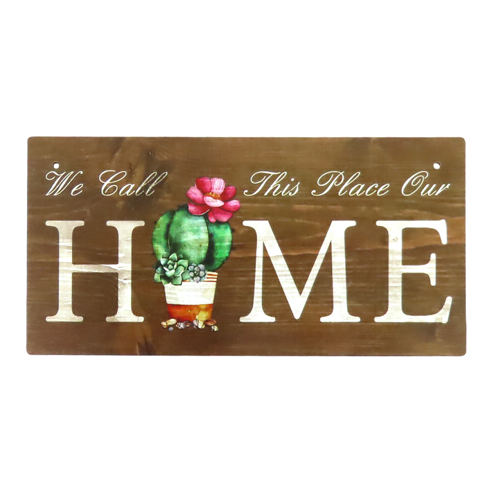 ホーム ウッド サイン プレート 【全10種】 Home Welcome Sign