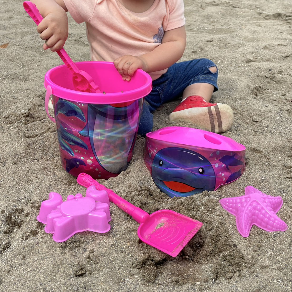 サンド トイ バケツ セット フロッグ Sand Toy カエル おもちゃ お砂場