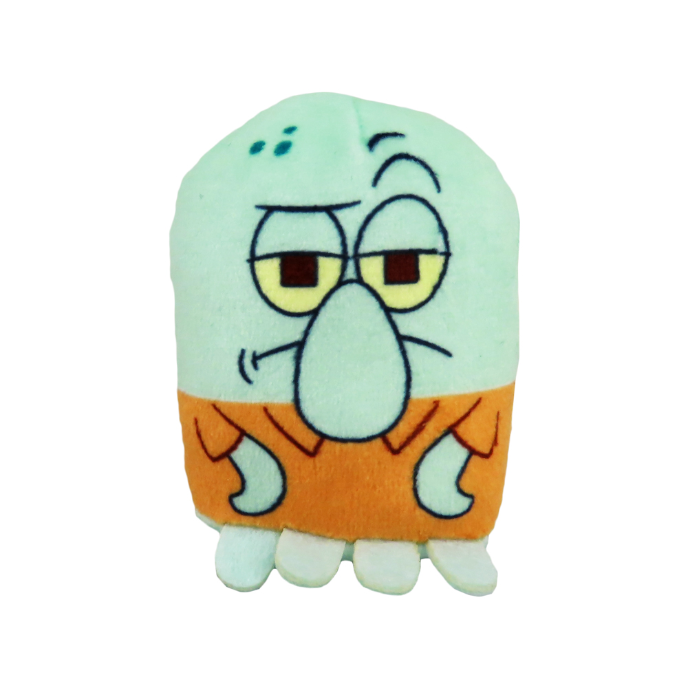 スポンジボブ ミニ ぬいぐるみ SpongeBob おもちゃ パトリック イカルド 手乗り 柔らかい 人形 アニメ グッズ ポップ  【全3種】【メール便OK】