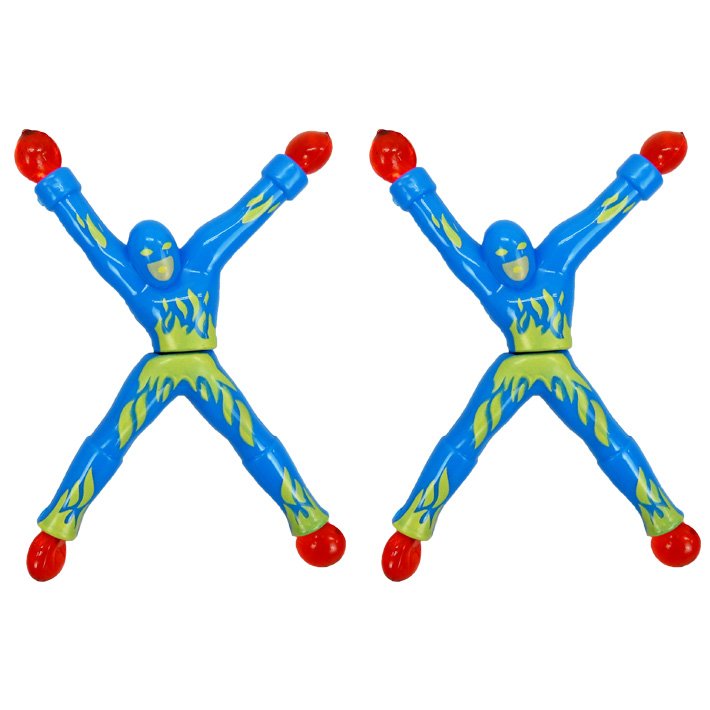 ペタペタ 忍者 2個セット NINJA おもちゃ くっつき忍者 楽しい 面白