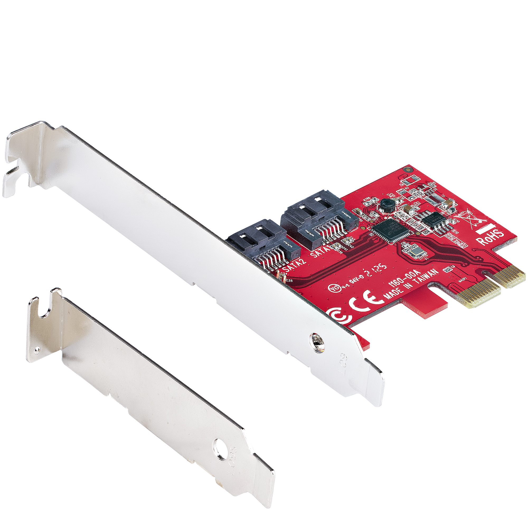 SATA 2ポート増設 PCI Expressインターフェースカード 6Gbps