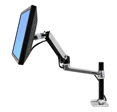 エルゴトロン ERGOTRON LX デスクマウント モニターアーム 長身ポール