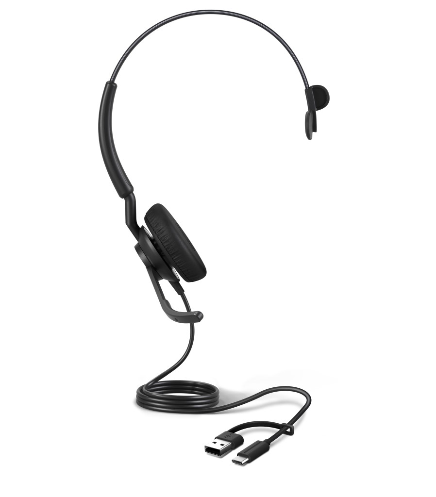 ヘッドセット マイク付き 有線 片耳 Jabra Engage 50 II Link MS Mono
