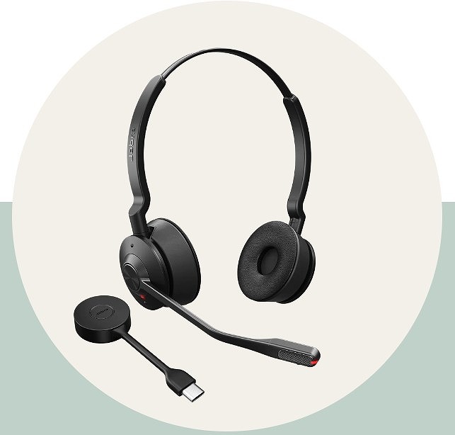 Jabra Engage 55 ワイヤレスヘッドセット Amazon.com: Jabra Engage 55 Stereo Wireless Headset with