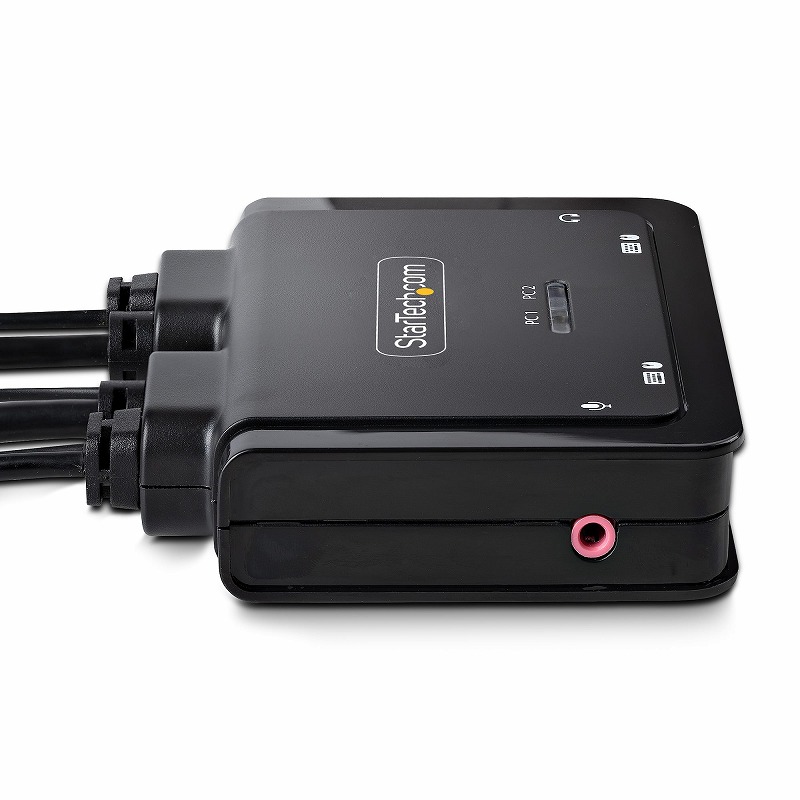 KVMスイッチ 2ポート シングルモニター 4K60Hz DisplayPort USB-A