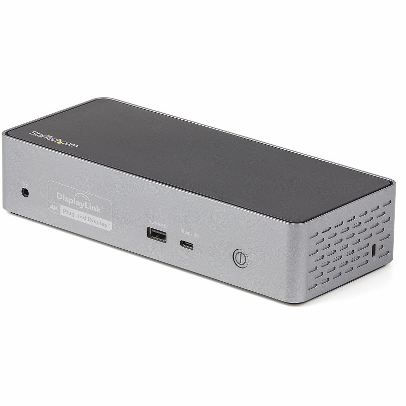 ドッキングステーション USB-C接続 4画面 4K60Hz HDMI & DisplayPort