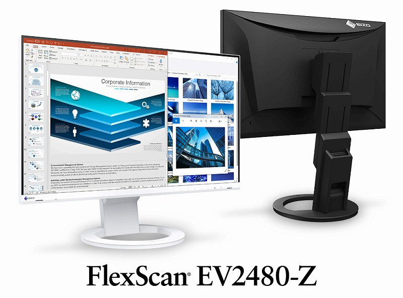 EIZO ≪FlexScan≫ 23.8インチ カラー液晶モニター (1920x1080 USB