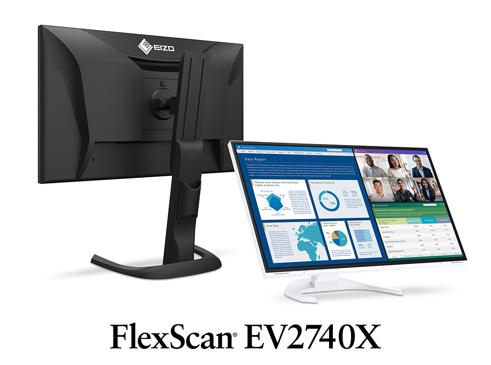 EIZO ≪FlexScan≫ 27インチカラー ブラック 液晶モニター(3840x2160
