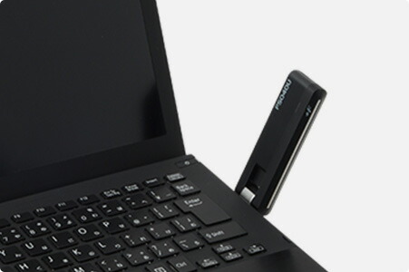 LTE USB ドングル +F FS040U 簡単接続モード SIMフリー インターネット