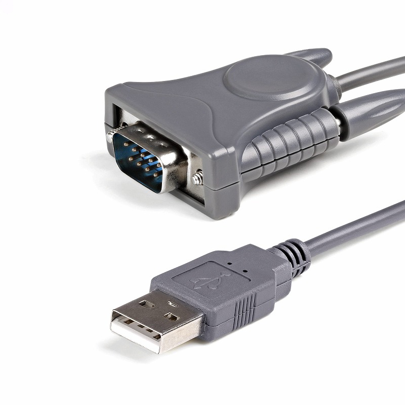 USB-RS232Cシリアル変換ケーブル (DB9-DB25変換コネクタ付き) 1x USB A
