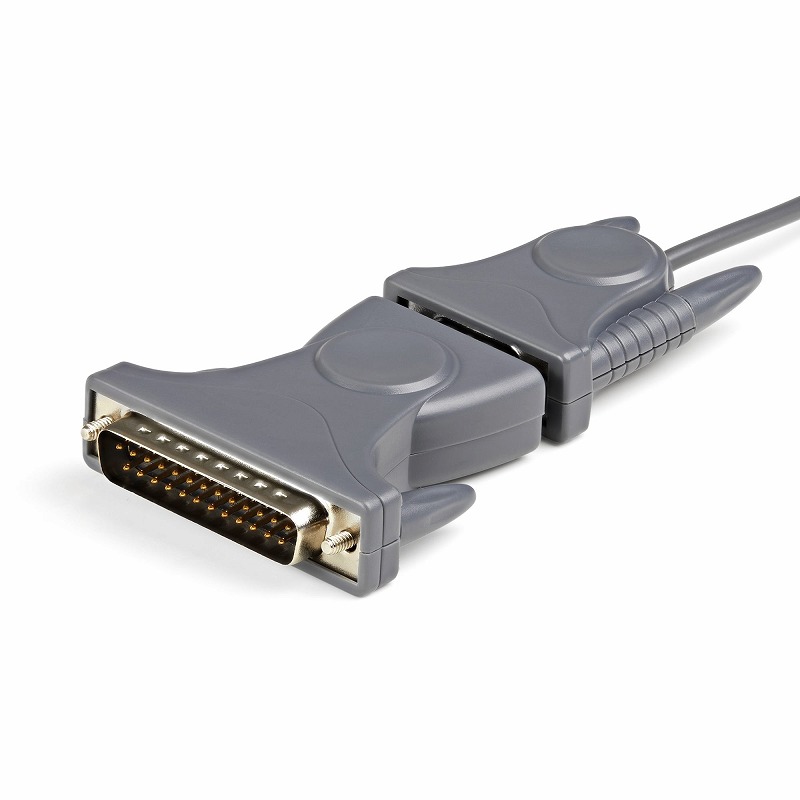 USB-RS232Cシリアル変換ケーブル (DB9-DB25変換コネクタ付き) 1x USB A