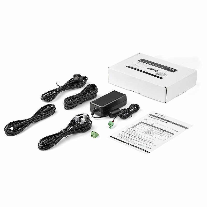 ユニバーサルACアダプター 産業用USBハブ端子台専用 20V 3.25A 2線 3線