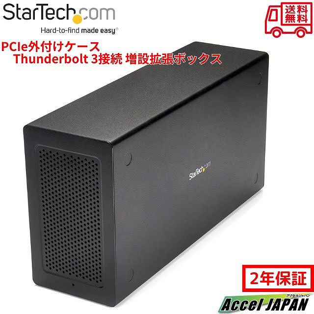 Thunderbolt 3接続PCIe外付けケース DisplayPort用モニターポート