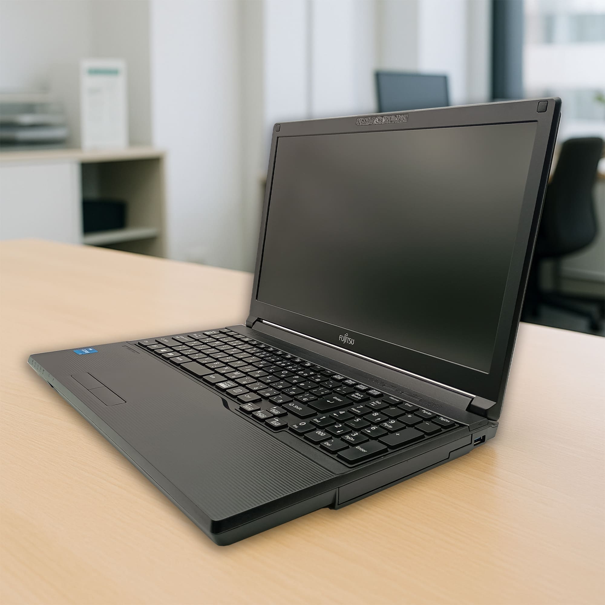 2025年5月入荷!!ノートパソコン 中古 Office付き 富士通 LIFEBOOK A5511 第11世代 Core i5 メモリ16GB SSD512GB 黒 ノートPC 15.6型 Windows11 | 富士通 | 03