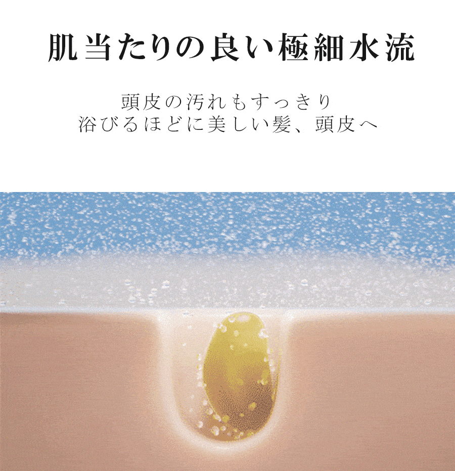 【保証1年間】 5億9800万個の「気泡」ウルトラナノバブルシャワーヘッド / 5つの水流で美肌も洗浄力もアップ！ | ブランド登録なし | 10