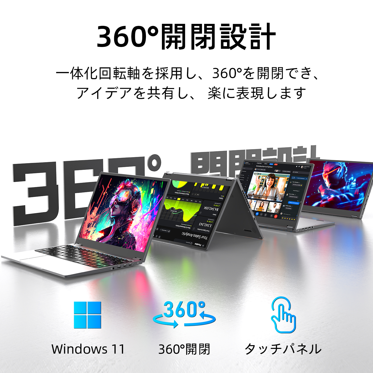 新品 タブレットノートパソコン 14インチ DDR4 12GB SSD512GB 2.2K QHD インテル Celeron N5095 Windows11 Office付 Wi-Fi Type-C 保証付 送料無料 | VETESA | 08